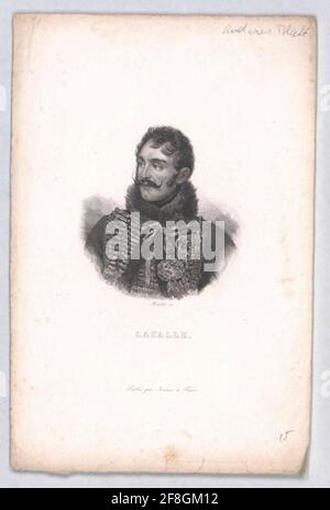 LaSalle, Antoine Charles Louis Graf von. Stockfoto