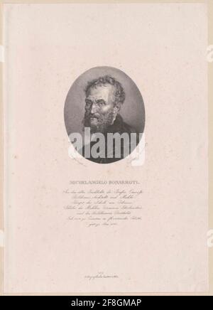 Michelangelo Buonarroti . Stockfoto