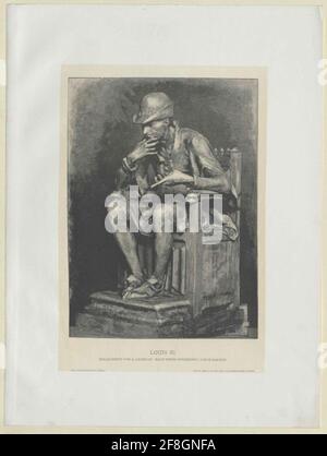 Ludwig Xi., König von Frankreich. Stockfoto