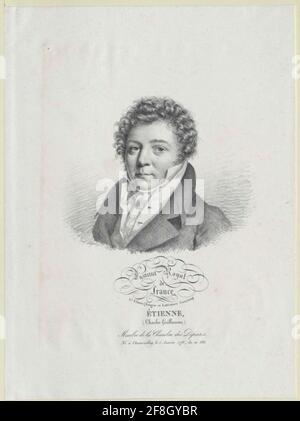 Étienne, Charles Guillaume. Stockfoto