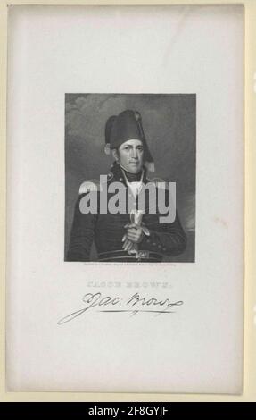 Brown, Jacob Jennings . Stockfoto