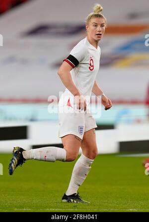 Stoke, England, 13. April 2021. Bethany England von England während des Internationalen Fußballfreundschaftsspiel im bet365 Stadium, Stoke. Bildnachweis sollte lauten: Andrew Yates / Sportimage Stockfoto