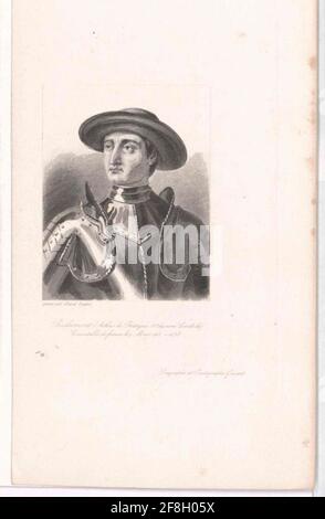 Arthur III., Herzog von Bretagne. Stockfoto
