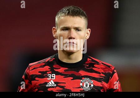 Aktenfoto vom 09-01-2021 von Scott McTominay von Manchester United. Ausgabedatum: Mittwoch, 14. April 2021. Stockfoto
