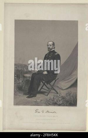 Meade, George Gordon . Stockfoto
