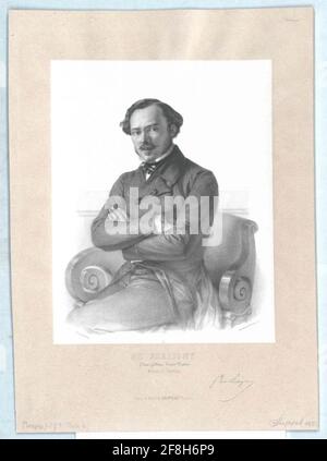 Persigny, Jean Gilbert Victor Fialin duc de . Stockfoto