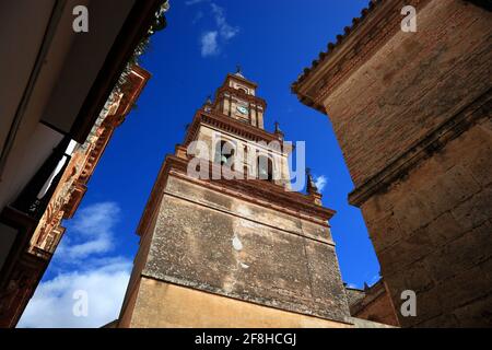 Spanien, Andalusien, Stadt Carmona in der Provinz Sevilla, Iglesia de Santa Maria Stockfoto