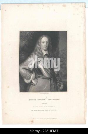 Greville, 2. Baron Brooke, Robert . Stockfoto