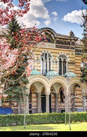 Synode der Bulgarisch-Orthodoxen Kirche, Sofia Stockfoto