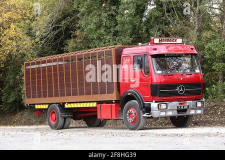 1976 Mercedes Viehwagen 1632 Modell Stockfoto