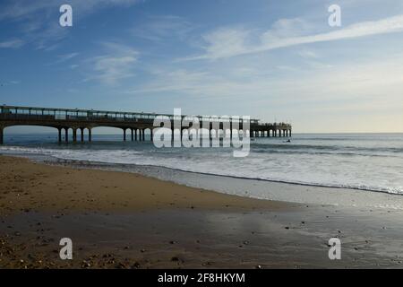 Boscombe pier Stockfoto