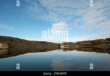 Tripley Stausee in der Nähe von Bewdley, Worcestershire, England, Großbritannien. Stockfoto