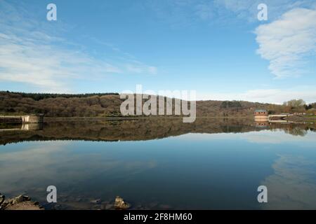 Tripley Stausee in der Nähe von Bewdley, Worcestershire, England, Großbritannien. Stockfoto