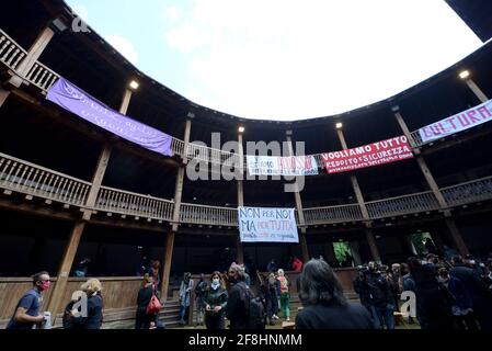 Rom, Italien. April 2021. Das Innere des Theaters Kredit: Unabhängige Fotoagentur/Alamy Live News Stockfoto