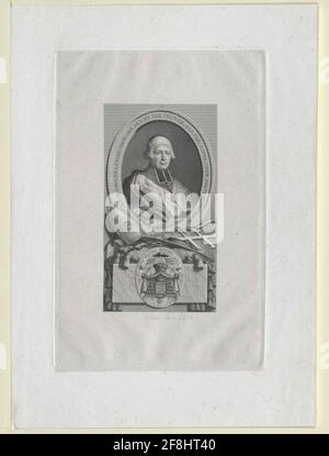 La Fare, Louis-Henri de Erzbischof von Sens Kardinal. Stockfoto