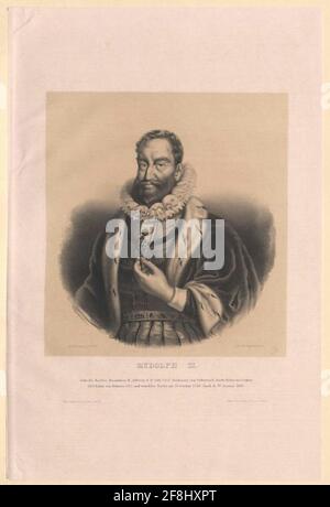 Rudolf II., römisch-deutscher Kaiser. Stockfoto