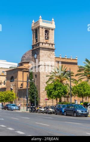 Kirche Santa Maria del Mar in Valencia, Spanien Stockfoto