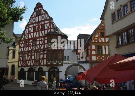 Fachwerkhäuser in Limburg, hessen, deutschland Stockfoto