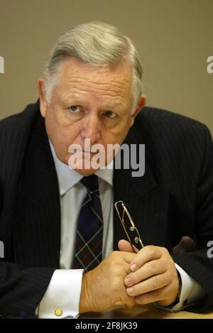 Ian Norris Bild David Sandison 20/10/2006 Stockfoto