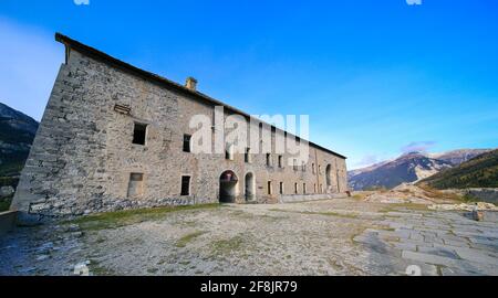 Fort de Esseillon, Haute Savoie, Frankreich. Stockfoto