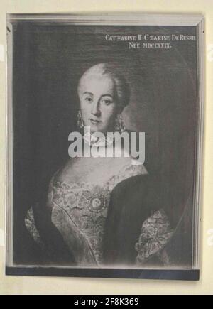 Katharina II., Kaiserin von Russland. Stockfoto