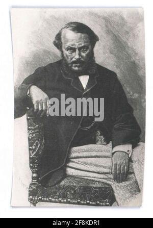 Persigny, Jean Gilbert Victor Fialin duc de . Stockfoto