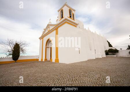 kirche von Pavia Mora Dorf in Alto Alentejo Portugal Stockfoto