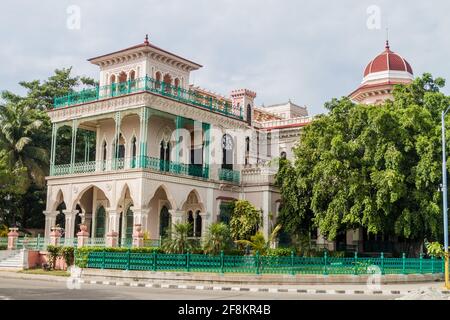 Palacio de Valle Gebäude in Cienfuegos, Kuba. Stockfoto