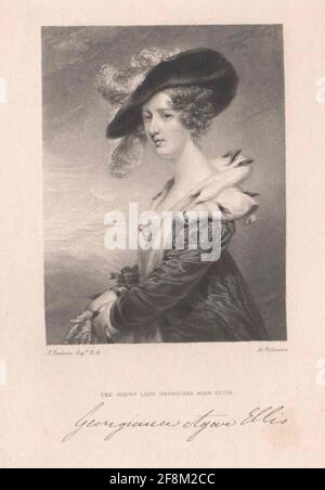 Howard, Georgiana Lady . Stockfoto