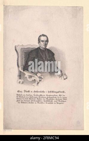 Hohenlohe-Waldenburg-Schillingsfürst, Alexander Prince. Stockfoto