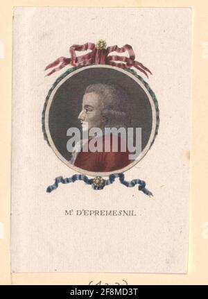 Spréménil, Jean Jacques Duval D '. Stockfoto