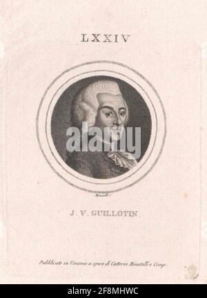 Guillotin, Joseph Ignace . Stockfoto
