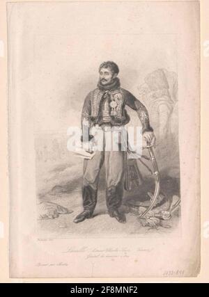 LaSalle, Antoine Charles Louis Graf von. Stockfoto