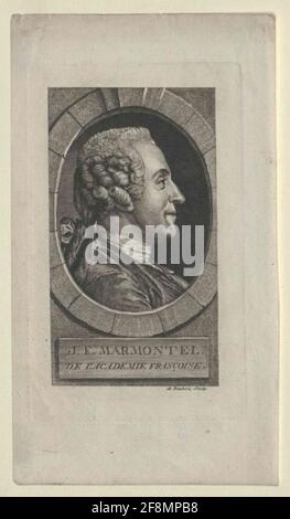 Marmonttel, Jean-François. Stockfoto