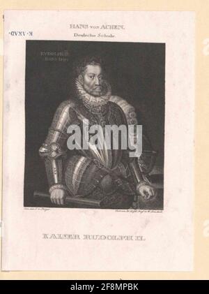 Rudolf II., römisch-deutscher Kaiser. Stockfoto