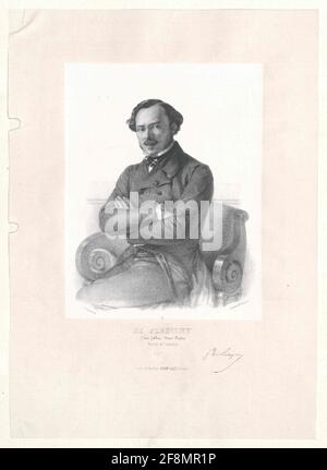 Persigny, Jean Gilbert Victor Fialin duc de . Stockfoto