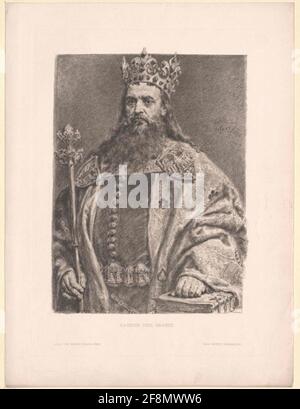 Kasimir III., der große König von Polen. Stockfoto