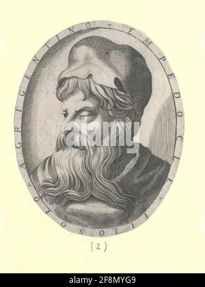 Empedocles . Stockfoto