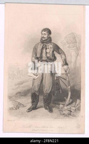 LaSalle, Antoine Charles Louis Graf von. Stockfoto