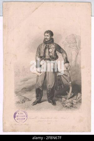 LaSalle, Antoine Charles Louis Graf von. Stockfoto