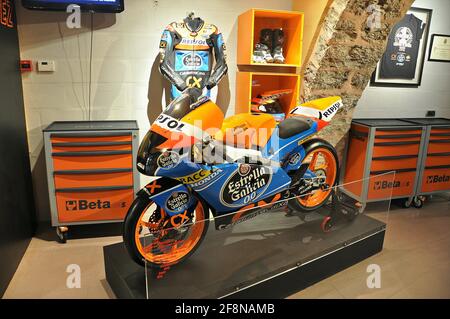 I'M 93 von Marc Marquez im Regionalmuseum Cervera-Catalunya Stockfoto