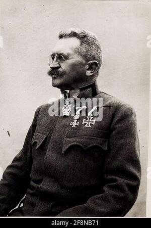 Generalmajor Anton Klein. Stockfoto