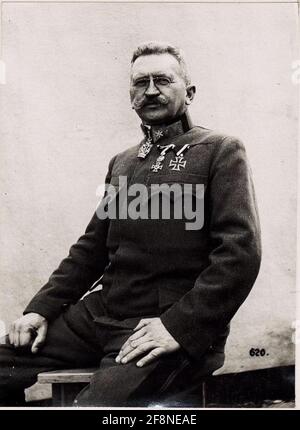 Generalmajor Anton Klein. Stockfoto