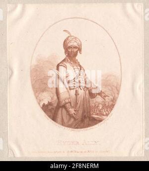 Haidar Ali, Sultan von Mysore. Stockfoto