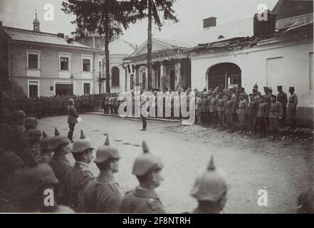 Dekoration des Generalordens der Deutschen Südarmee, Hans Ritter von Hemmer mit dem Bayerischen Militär-Max-Josef-Orden. Stockfoto