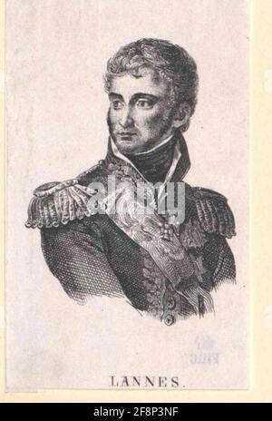 Lannes, Jean Duc de Montebello. Stockfoto