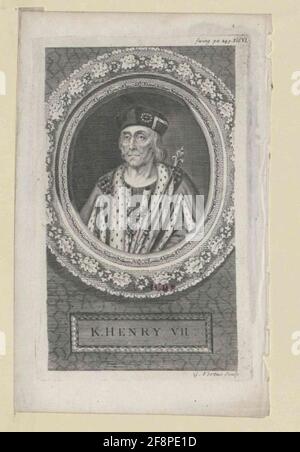 Heinrich VII., König von England. Stockfoto