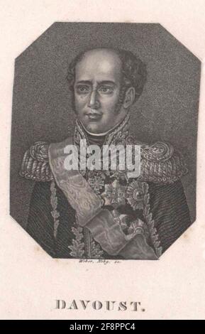 Davout, Louis Nicolas . Stockfoto