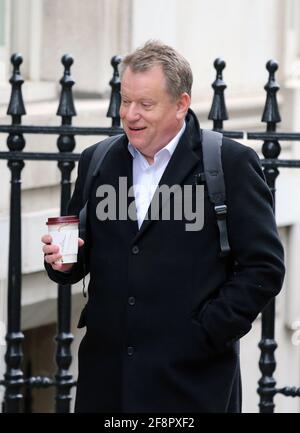 London, England, Großbritannien. April 2021. Minister DAVID FROST aus dem Kabinett ist in der Downing Street 10 zu sehen. Kredit: Tayfun Salci/ZUMA Wire/Alamy Live Nachrichten Stockfoto