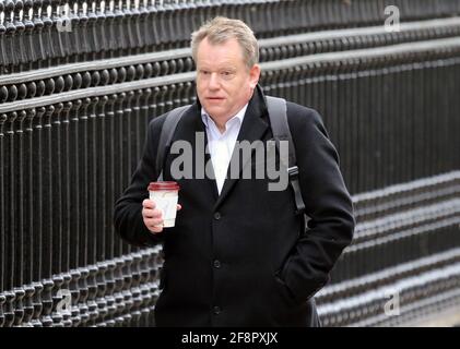 London, England, Großbritannien. April 2021. Minister DAVID FROST aus dem Kabinett ist in der Downing Street 10 zu sehen. Kredit: Tayfun Salci/ZUMA Wire/Alamy Live Nachrichten Stockfoto